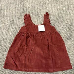 Pehr Mulberry Corduroy Pinafore Dress - 2T Girls